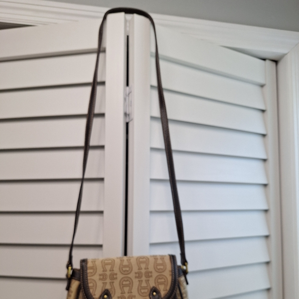 Aigner Brown Patterned Women's Bag - Picture 5 of 17